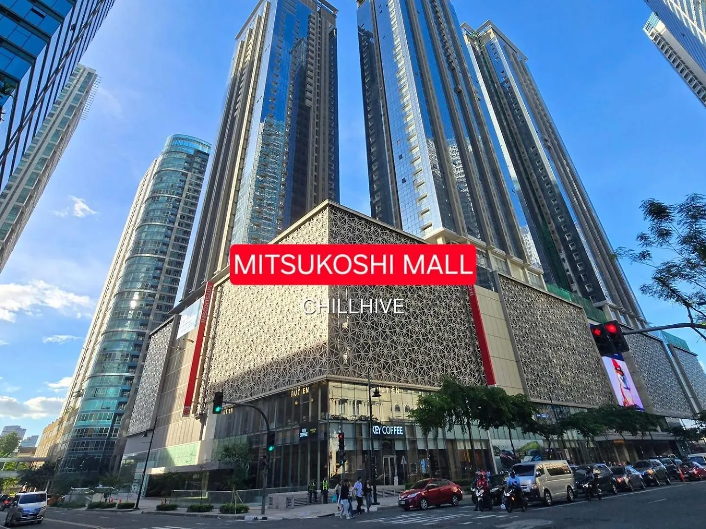 Upscale Bgc Stay Near Mitsukoshi #Upt130G Manila Apartment